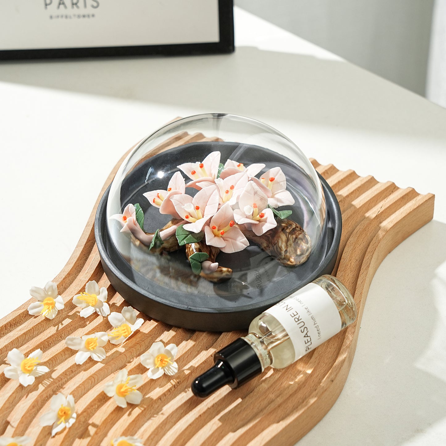 Handmade Ceramic Bougainvillea Diffuser