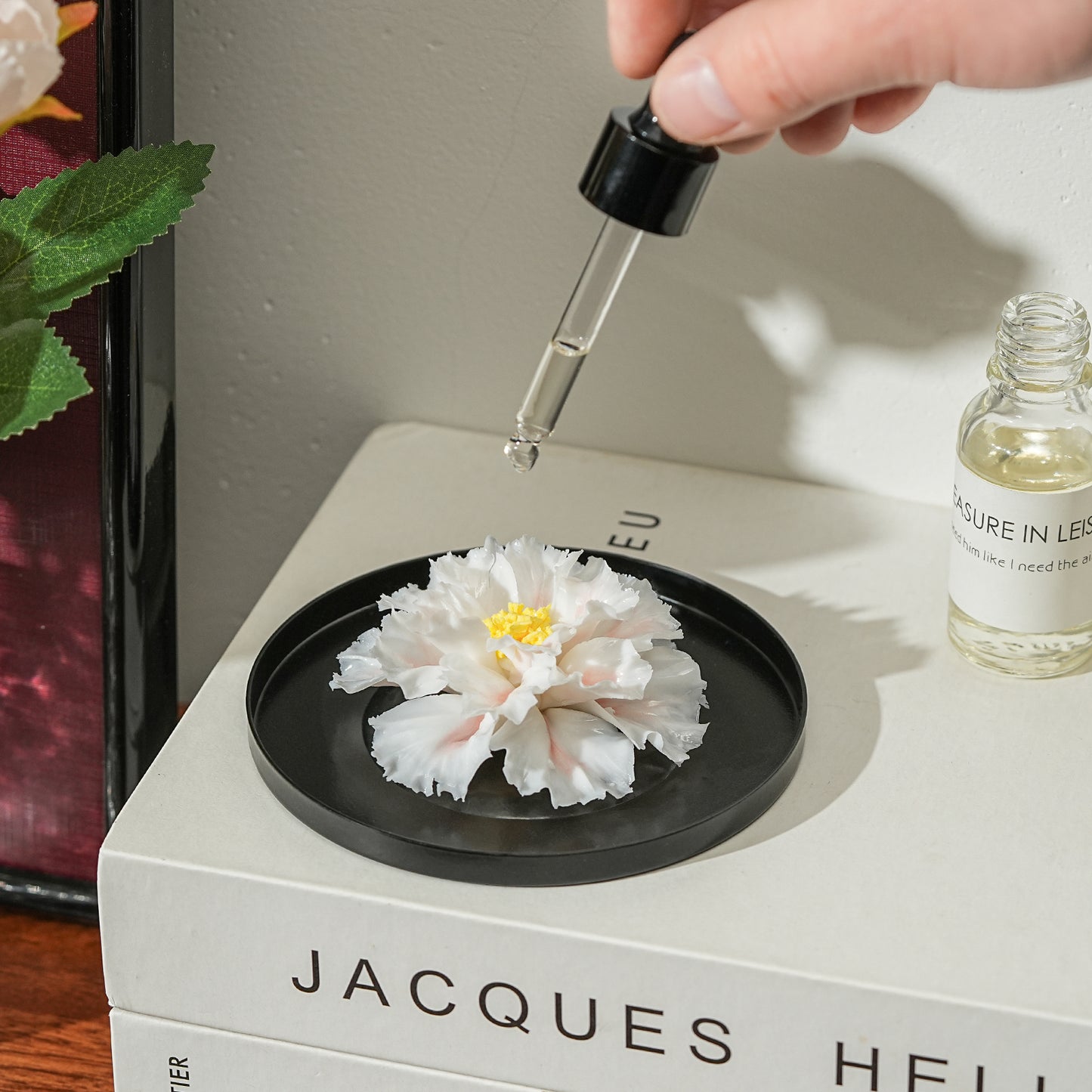 Handmade Ceramic Peony Diffuser