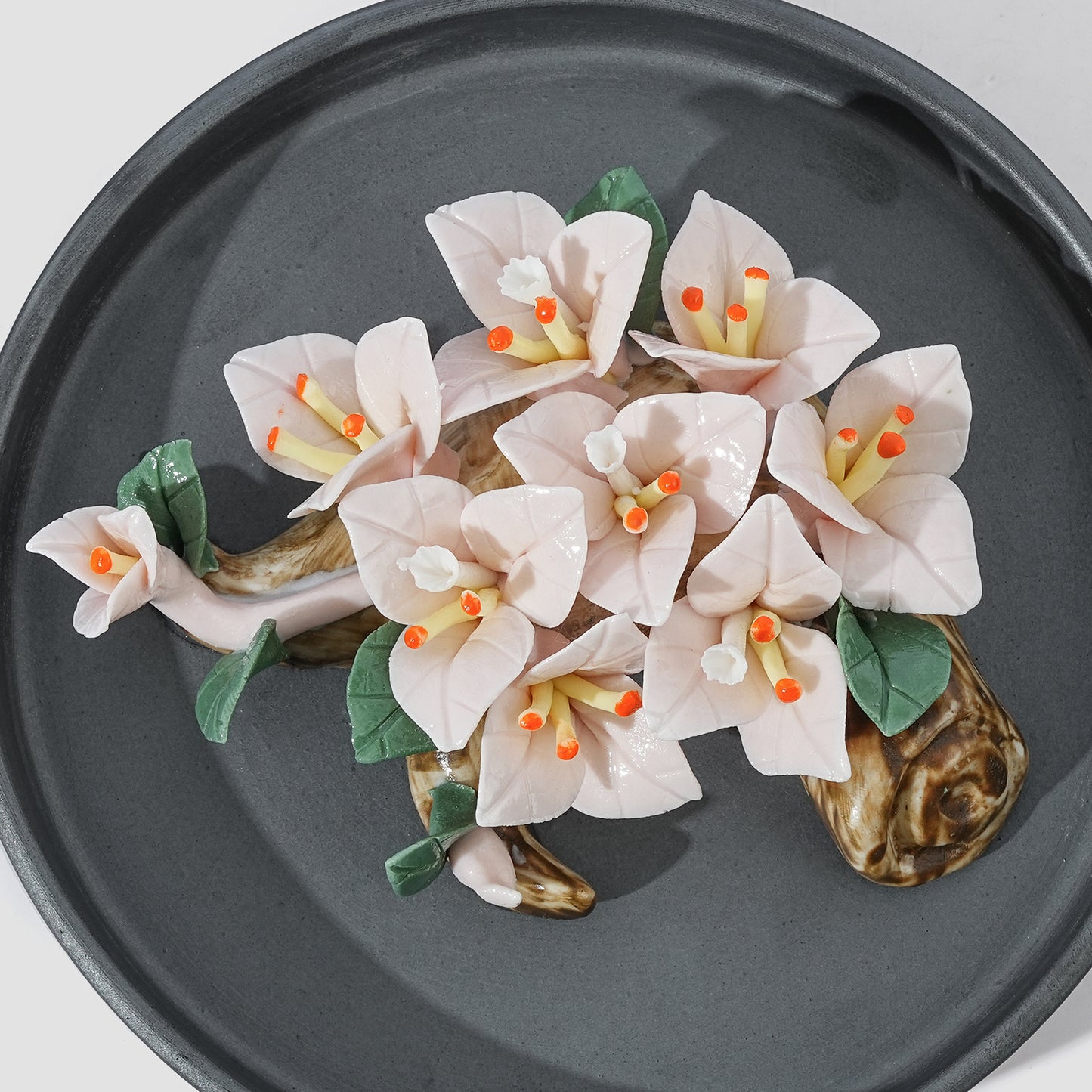 Handmade Ceramic Bougainvillea Diffuser
