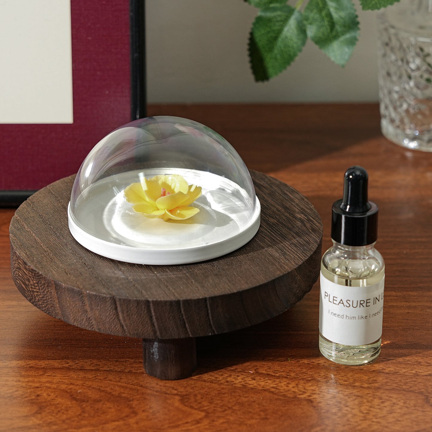 Handmade Ceramic Yellow Plum Blossom Diffuser