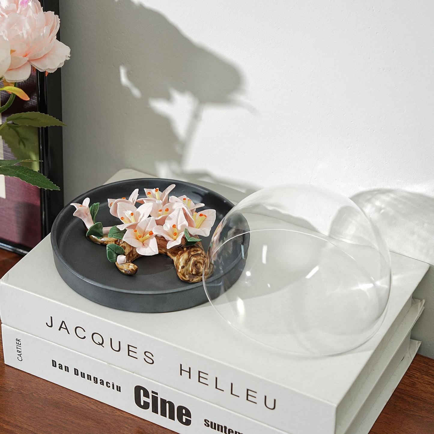 Handmade Ceramic Bougainvillea Diffuser